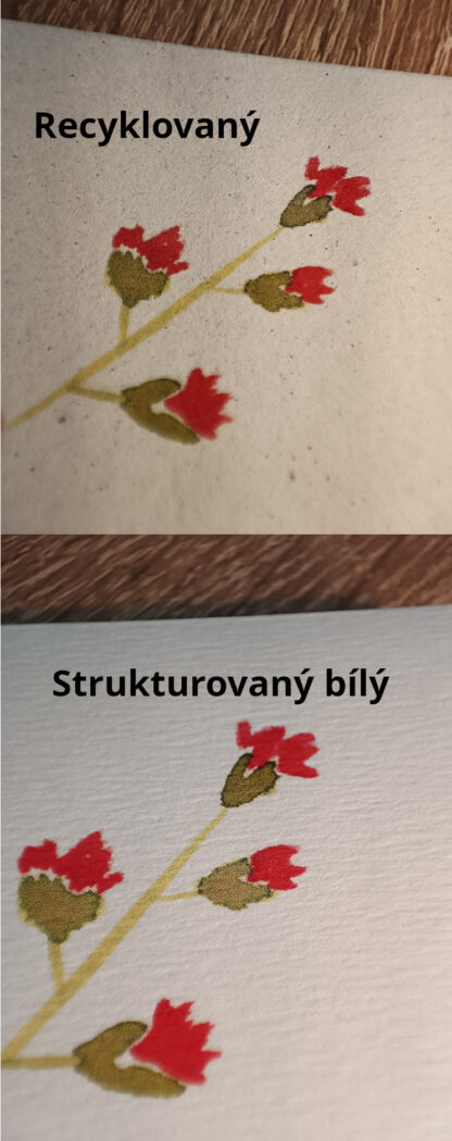Typy papíru.